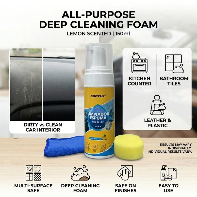 4-in-1 Multi-Enzyme Foam Spray Cleaner